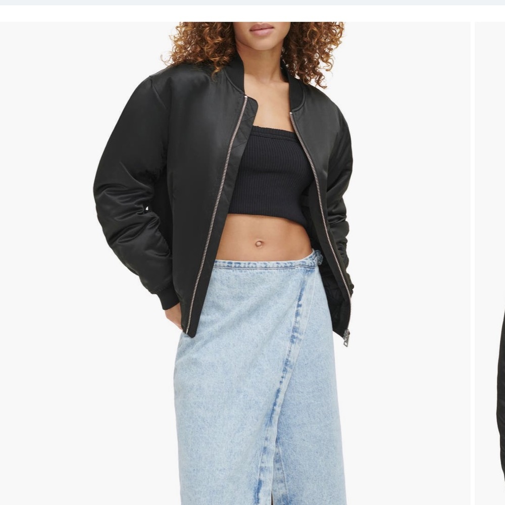 Levi's Black Bomber Jacket